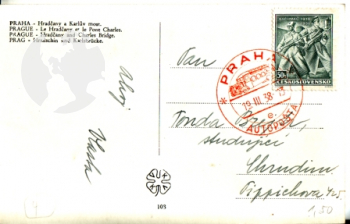 Karlův most + Hradčany 1938 95 009 ●
